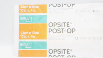 Smith&Nephew 66000714 Absorbent Film Dressing 10inch x 4inch